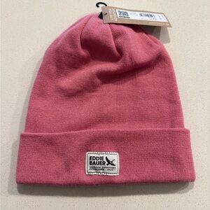 Eddie Bauer Women's Pink Knit Beanie